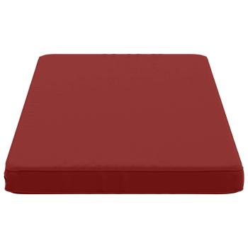 1-teiliges Bankkissen VUGHT 100 % Polyester Weinrot
