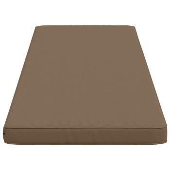 1-teiliges Bankkissen VUGHT 100 % Polyester Taupe