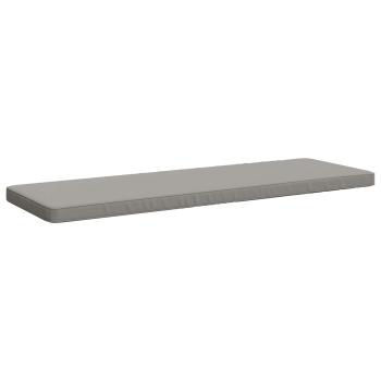 ARDEBO.de - 1-teiliges Bankkissen VUGHT 100 % Polyester Grau