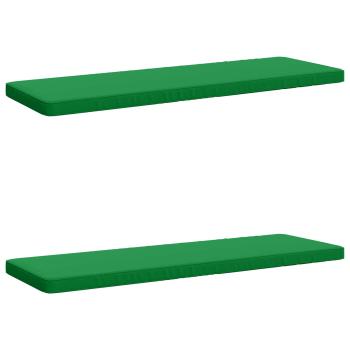 2-teilige Bankkissen VUGHT 2 stk. 100 % Polyester Grün