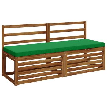 2-teilige Bankkissen VUGHT 2 stk. 100 % Polyester Grün