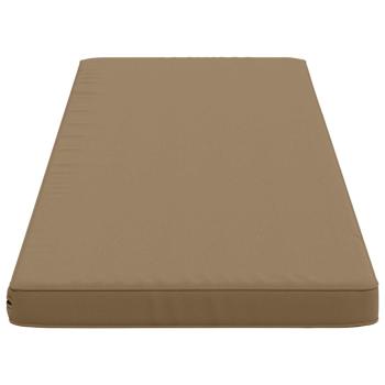 2-teilige Bankkissen VUGHT 2 stk. 100 % Polyester Taupe