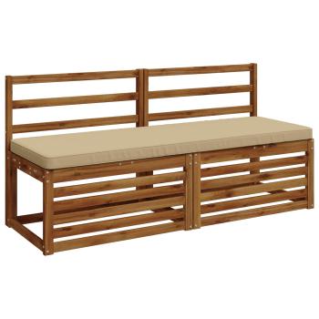 2-teilige Bankkissen VUGHT 2 stk. 100 % Polyester Beige
