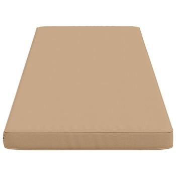 1-teiliges Bankkissen VUGHT 100 % Polyester Sand