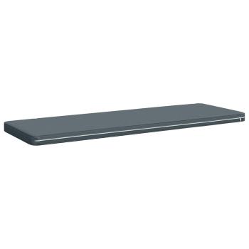 2-teilige Bankkissen VUGHT 2 stk. 100 % Polyester Blau