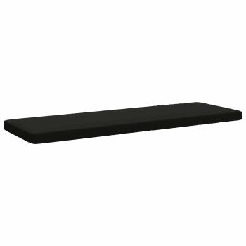 2-teilige Bankkissen VUGHT 2 stk. 100 % Polyester Schwarz
