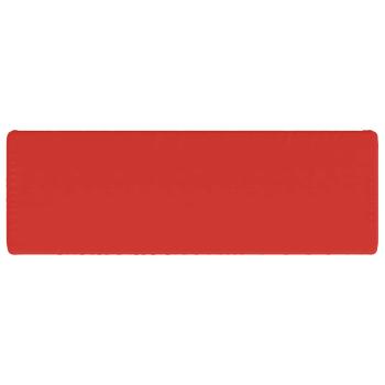 1-teiliges Bankkissen VUGHT 100 % Polyester Rot 160 x 50 x 5 cm