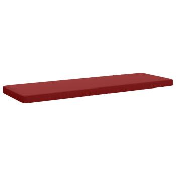 2-teilige Bankkissen VUGHT 2 stk. 100 % Polyester Weinrot