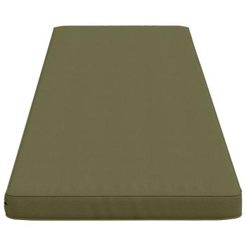 2-teilige Bankkissen VUGHT 2 stk. 100 % Polyester Olivgrün