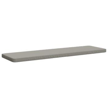 2-teilige Bankkissen VUGHT 2 stk. 100 % Polyester Grau