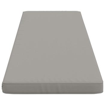 2-teilige Bankkissen VUGHT 2 stk. 100 % Polyester Grau