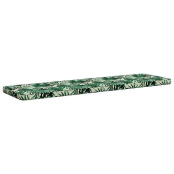 2-teilige Bankkissen VUGHT 2 stk. 100 % Polyester Blattmuster