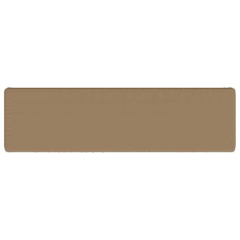 1-teiliges Bankkissen VUGHT 100 % Polyester Taupe