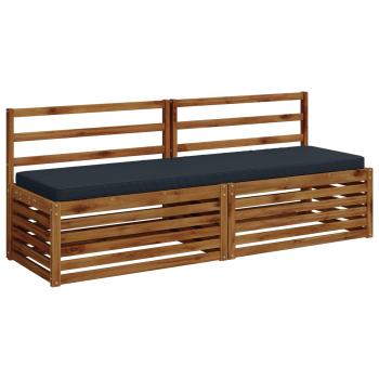 1-teiliges Bankkissen VUGHT 100 % Polyester Dunkelblau