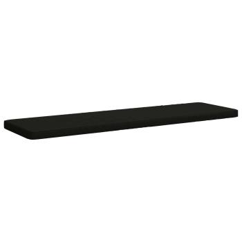 2-teilige Bankkissen VUGHT 2 stk. 100 % Polyester Schwarz