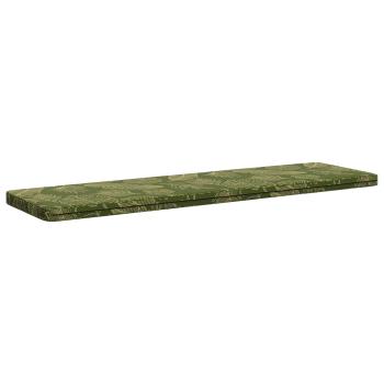 1-teiliges Bankkissen VUGHT 100 % Polyester Blattdesign