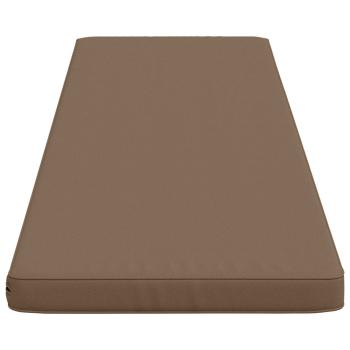 2-teilige Bankkissen VUGHT 2 stk. 100 % Polyester Taupe