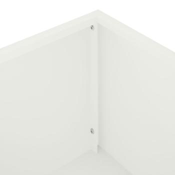 Garten-Pflanzgefäß Weiß 80 x 40 x 60 cm Kaltgewalzter Stahl