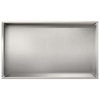 Garten-Pflanzgefäß Silber 50 x 30 x 75 cm Edelstahl
