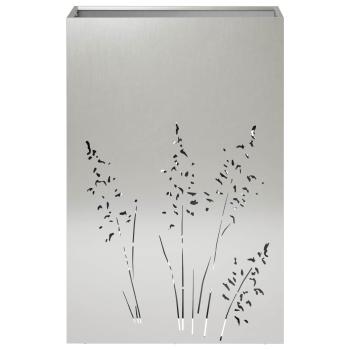 Garten-Pflanzgefäß 2 Stk. Silber 50 x 30 x 75 cm Edelstahl