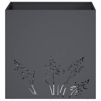 Garten-Pflanzgefäß Anthrazit 50 x 50 x 49 cm