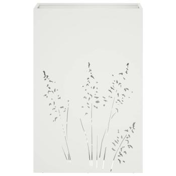 Garten-Pflanzgefäß 2 Stk. Weiß 50 x 30 x 75 cm