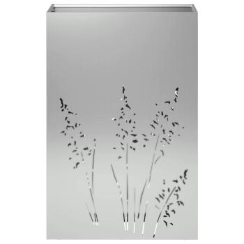 Garten-Pflanzgefäß Silber 50 x 30 x 75 cm Verzinkter Stahl