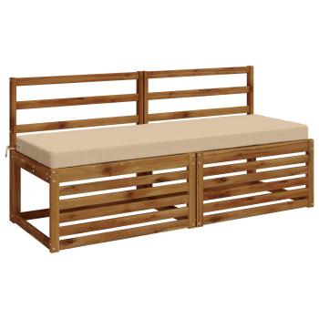 2-teilige Bankkissen SOEST 2 stk. 100 % Polyester Creme