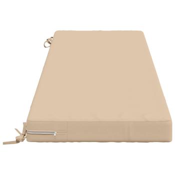 2-teilige Bankkissen SOEST 2 stk. 100 % Polyester Creme