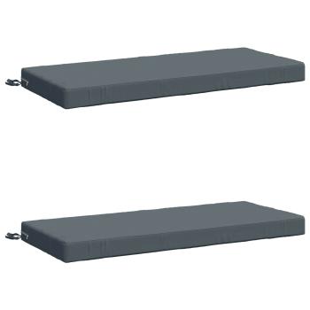 2-teilige Bankkissen SOEST 2 stk. 100 % Polyester Blau