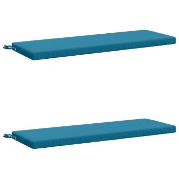 2-teilige Bankkissen SOEST 100 % Polyester Himmelblau