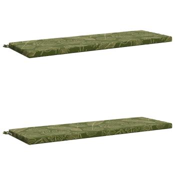 2-teilige Bankkissen SOEST 100 % Polyester Blattdesign