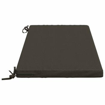 2-teilige Bankkissen SOEST 2 stk. 100 % Polyester Anthrazit