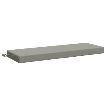 2-teilige Bankkissen SOEST 2 stk. 100 % Polyester Grau