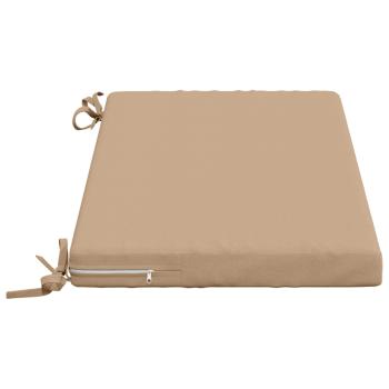 2-teilige Bankkissen SOEST 2 stk. 100 % Polyester Sand