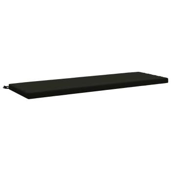 2-teilige Bankkissen SOEST 2 stk. 100 % Polyester Schwarz