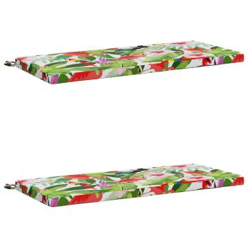 2-teilige Bankkissen SOEST 2 stk. 100 % Polyester Mehrfarbig
