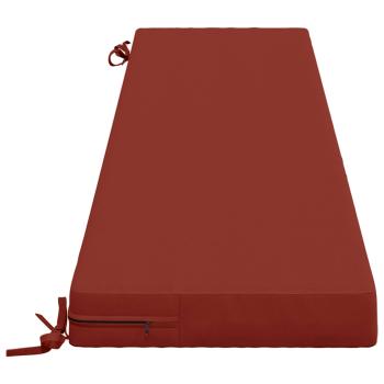 2-teilige Bankkissen SOEST 2 stk. 100 % Polyester Rot
