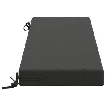 2-teilige Bankkissen SOEST 2 stk. 100 % Polyester Anthrazit