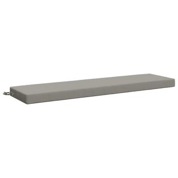 2-teilige Bankkissen SOEST 2 stk. 100 % Polyester Grau