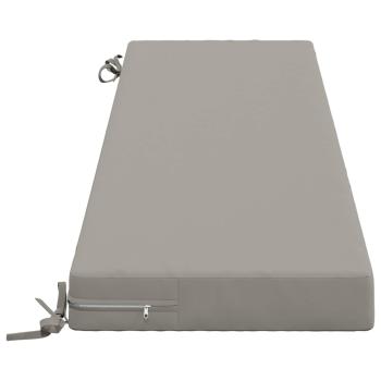 2-teilige Bankkissen SOEST 2 stk. 100 % Polyester Grau
