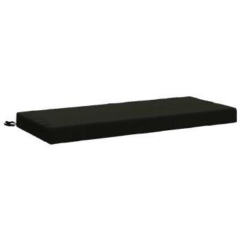 2-teilige Bankkissen SOEST 2 stk. 100 % Polyester Schwarz