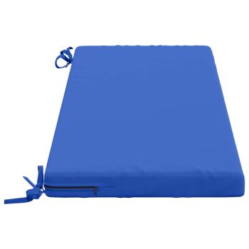 2-teilige Bankkissen SOEST 2 stk. 100 % Polyester Königsblau