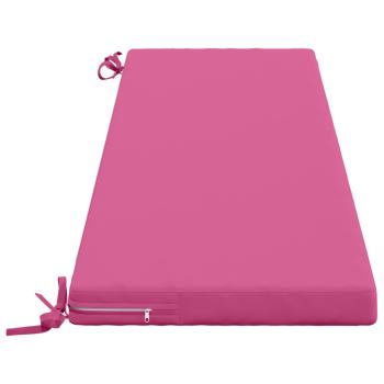 2-teilige Bankkissen SOEST 2 stk. 100 % Polyester Rosa