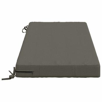 2-teilige Bankkissen SOEST 2 stk. 100 % Polyester Grau