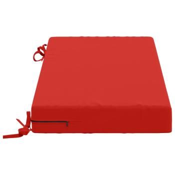 2-teilige Bankkissen SOEST 2 stk. 100 % Polyester Rot