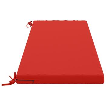 2-teilige Bankkissen SOEST 2 stk. 100 % Polyester Rot
