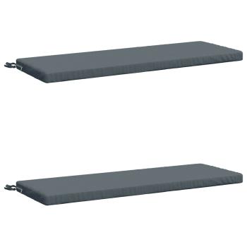 2-teilige Bankkissen SOEST 2 stk. 100 % Polyester Blau