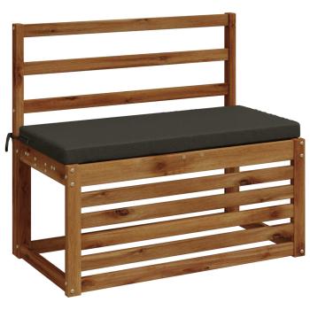 Bankkissen SOEST 2 stk. 100 % Polyester Anthrazit