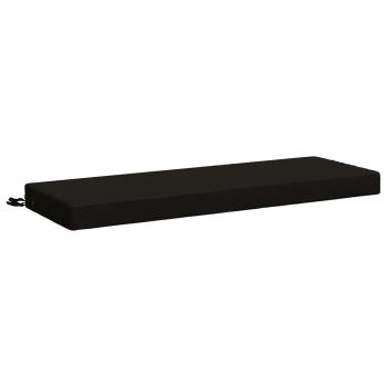 2-teilige Bankkissen SOEST 2 stk. 100 % Polyester Schwarz